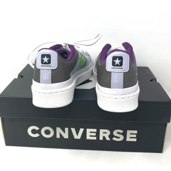 💖MEGA SALE💖Converse Pro Leather OX   Gravel Bold Wasabi Canvas Men’s  170758C - Picture 6 of 10